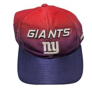 New York Giants‎ Puma Adjustable Strapback Hat Cap NFL Football Vintage 90s